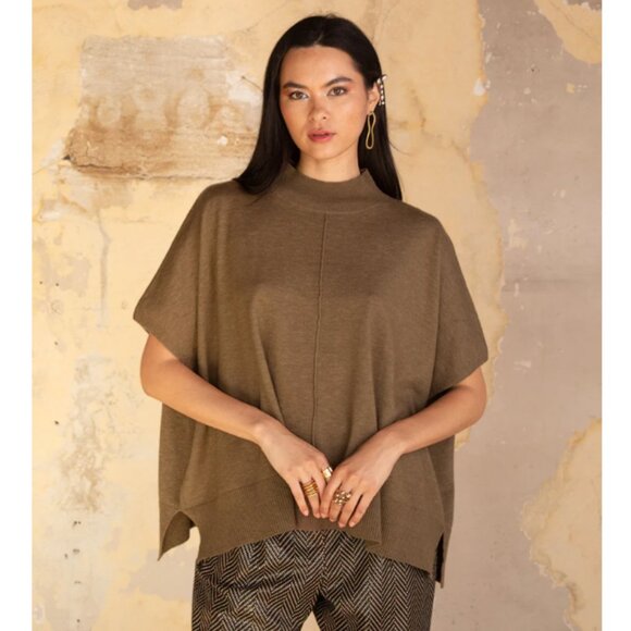 Kerisma Auburn Wool Blend Sweater Shirt - Picture 3 of 7